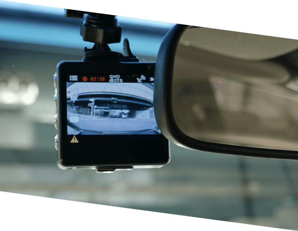 施工後のドライブレコーダーのイメージ