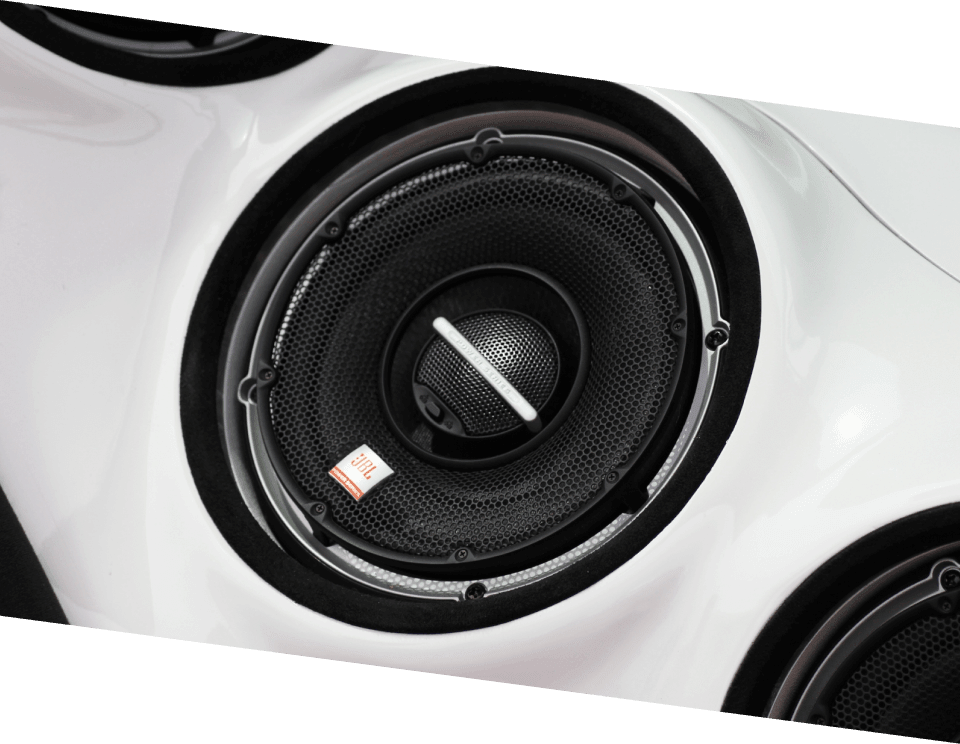 施工後のスピーカーのイメージ